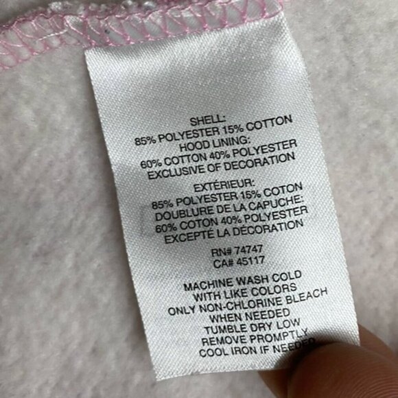 Cabela’s Pink Pullover Embroidered Hoodie M - Picture 4 of 16